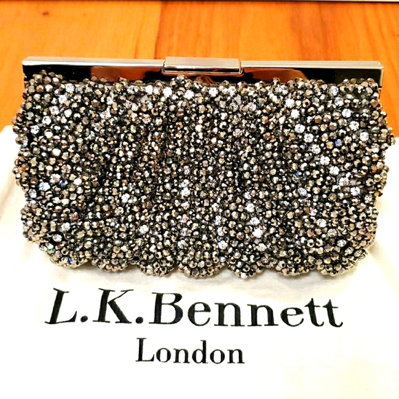 Handbags - NWOT L.K.Bennett London Bling Clutch